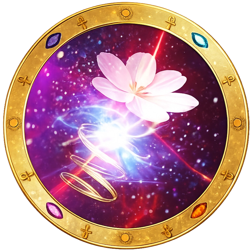 Sceau Flamme-violette-argent